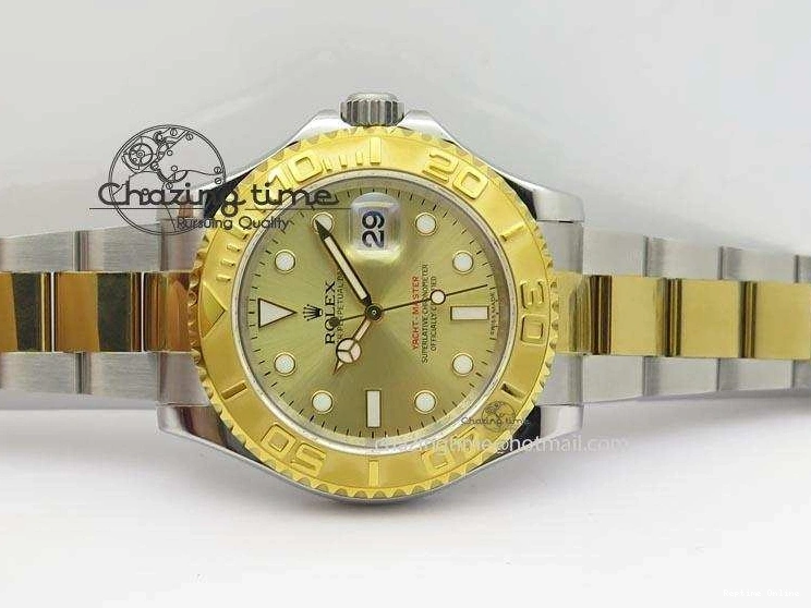 0206 MoistureWicking Yacht-Master 16623 JF Best Edition YG Dial On SS YG Bracelet A 3915